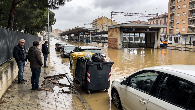 Granollers in turmoil after late storm alert RUSSPAIN.com