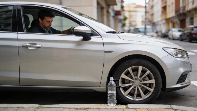 Why a Plastic Bottle Near Your Car Wheel Should Make You Pause RUSSPAIN.com