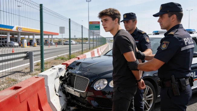 Tourist Vehicle Thief Arrested After High-Speed Pursuit on AP-7 RUSSPAIN.com