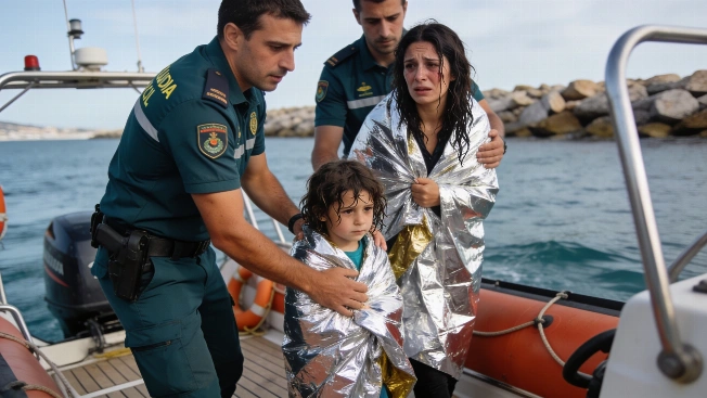 Guardia Civil Faces Overwhelming Migrant Rescues at Ceuta Border RUSSPAIN.com