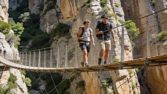 Spain Opens Its Longest Pedestrian Suspension Bridge at Caminito del Rey RUSSPAIN.com