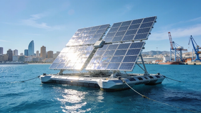 Valencia Port Launches Spain’s First Offshore Solar Platform RUSSPAIN.com
