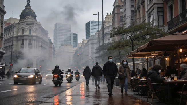 Easterly Winds Clear Madrid’s Air Despite Ongoing Wildfires RUSSPAIN.com