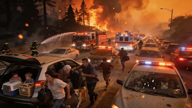 Thousands Evacuated as Wildfire Forces Emergency in Chapinería and Surrounding Towns RUSSPAIN.com