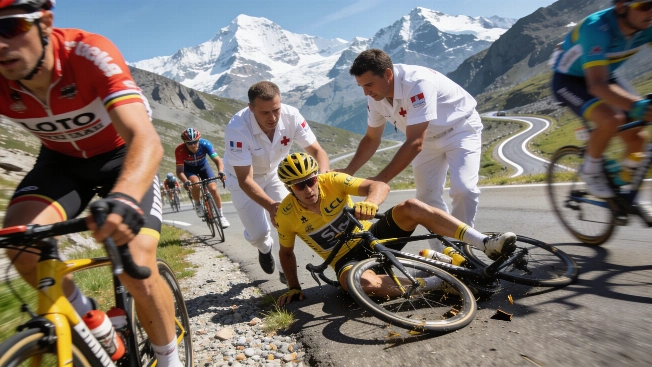 Vingegaard Forced Out of Tour de France After Crash in Stage 15 RUSSPAIN.com