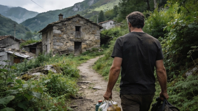 The Only Resident: Álvaro Keeps an Isolated Asturian Village Alive RUSSPAIN.com