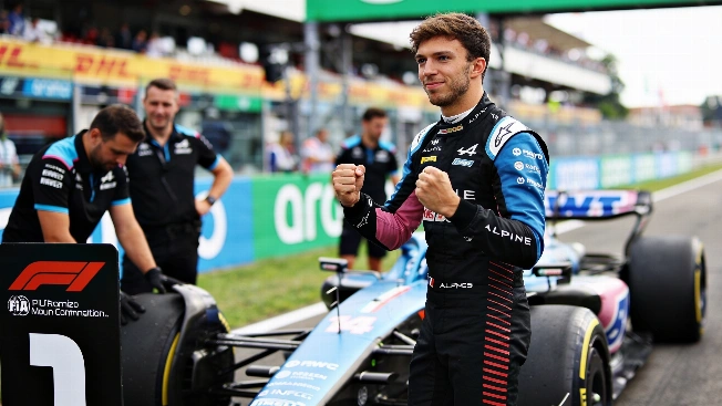 Pierre Gasly takes surprise pole for Alpine at Monza RUSSPAIN.com