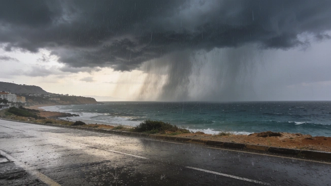 Aemet flags downpours as temperatures plunge this weekend RUSSPAIN.com