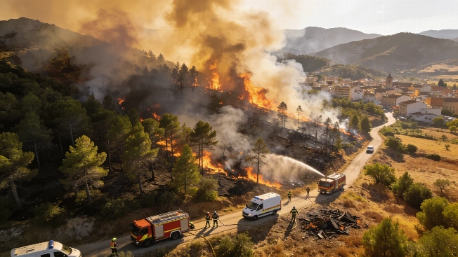 Thousands Return Home in La Vall d’Uixó as Wildfire Remains Uncontained RUSSPAIN.com