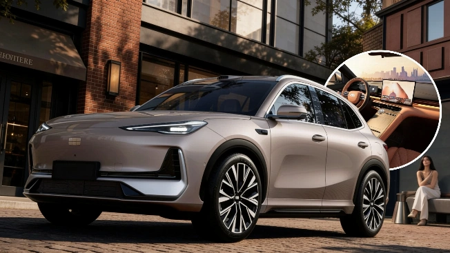 Geely E5 SUV gets major power and range boost after sales slump RUSSPAIN.com
