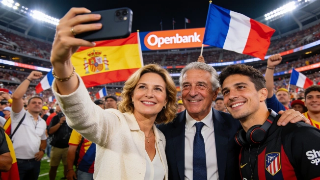 Ana Patricia Botín and Juan Roig Spark Viral Moment with IShowSpeed at Spain-France Match RUSSPAIN.com