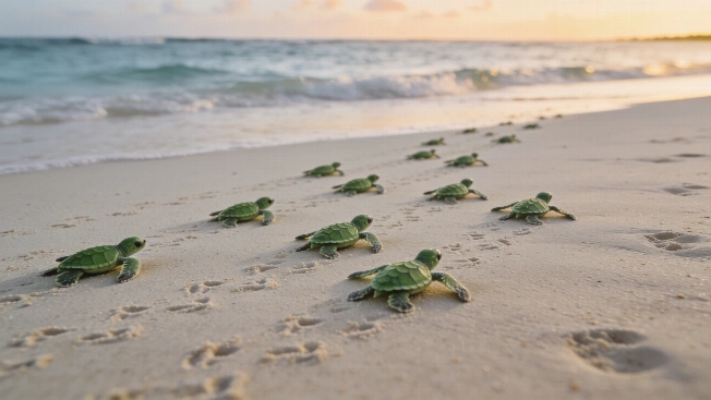 Tetiaroa Atoll sees record surge in green turtle hatchlings RUSSPAIN.com