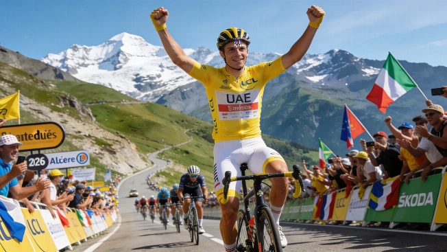 Pogacar Claims Fifth Tour de France 2026 Stage on Alpe d'Huez RUSSPAIN.com
