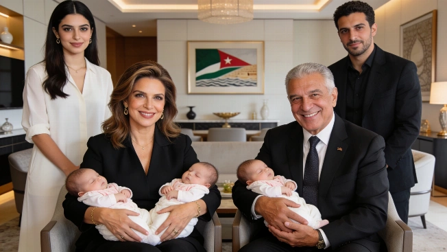 Jordanian Royal Family Welcomes Princess Iman's Twin Daughters RUSSPAIN.com