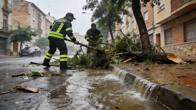 Record Winds and Torrential Rains Hit Alcoi and Villena RUSSPAIN.com
