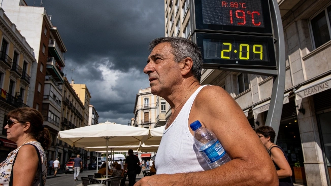 Heat Alerts Remain as Temperatures Drop and Storms Hit Northeast Spain RUSSPAIN.com