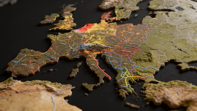 Europe’s Cycling Map Reveals Why Spanish Bike Lanes Fall Short RUSSPAIN.com