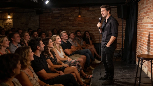 English Stand-Up Comedy Booms in Barcelona as Expats Fill Clubs RUSSPAIN.com