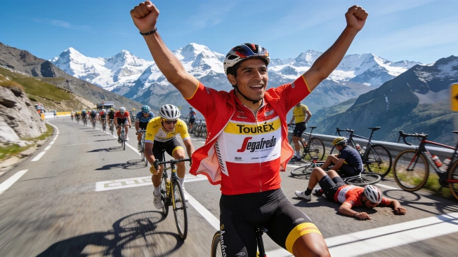 Carapaz Triumphs Solo on Alpe d'Huez as Pogacar Secures Podium for Del Toro RUSSPAIN.com