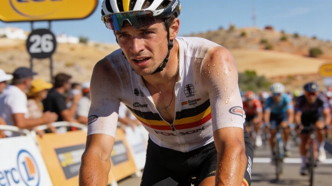 Van Aert wins Vuelta stage in brutal Andalusian heat RUSSPAIN.com