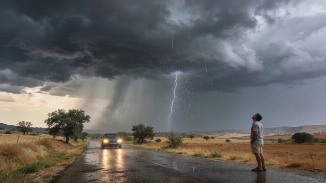 Storm Clouds and Hail Threaten Eastern Spain Amid Intense Heatwave RUSSPAIN.com