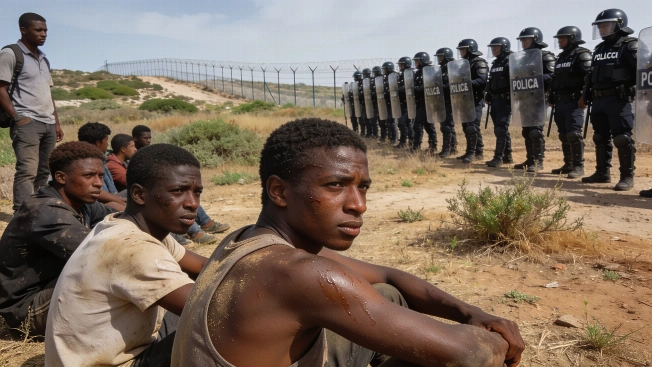 Morocco Blocks Mass Migrant Attempt at Ceuta Border RUSSPAIN.com