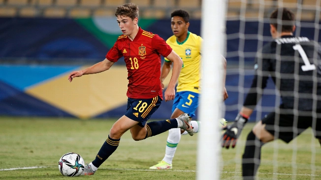 Christian Imga stuns Brazil with solo goal for Spain U18 RUSSPAIN.com