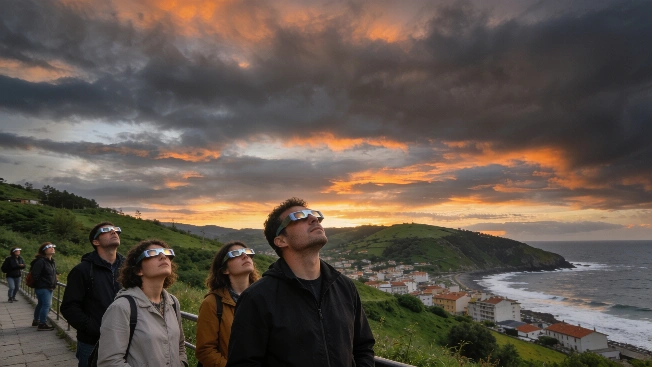 Clouds Threaten Eclipse Viewing in Northern Spain and Canary Islands RUSSPAIN.com