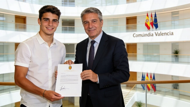 Ferran Torres Named Official Ambassador for Comunidad Valenciana RUSSPAIN.com