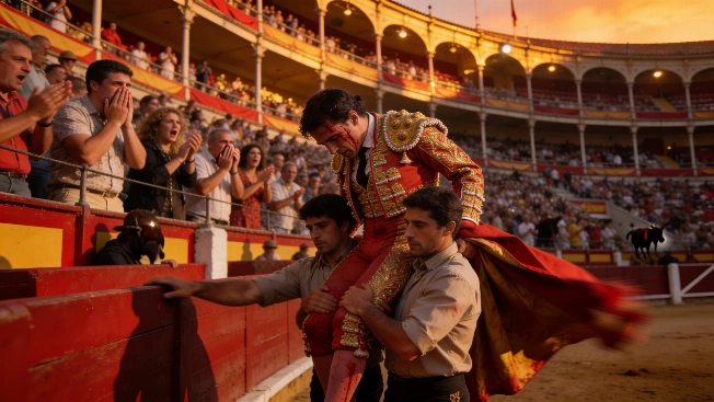 Injury and Controversy Mark Final Bullfight of Santiago Fair in Santander RUSSPAIN.com