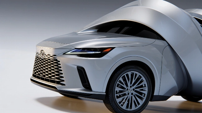 Lexus turns digital image glitches into physical art cars RUSSPAIN.com