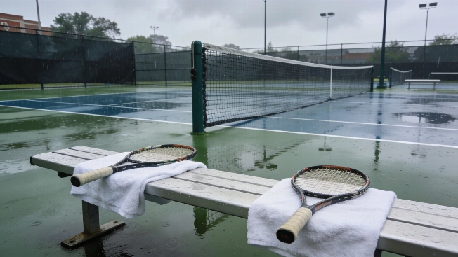 Mubadala DC Open Final Halted by Storms, Play to Resume Monday RUSSPAIN.com
