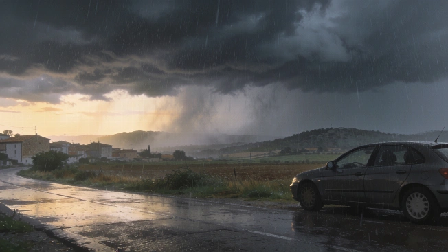 Girona faces Monday's highest torrential rain risk RUSSPAIN.com