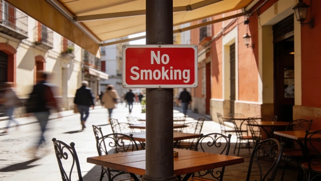 Spain Moves to Ban Smoking on Outdoor Terraces and Public Spaces RUSSPAIN.com