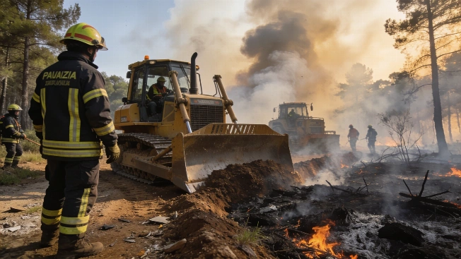 Wildfire in Niebla Forces Evacuations as 4,000 Hectares Burn RUSSPAIN.com