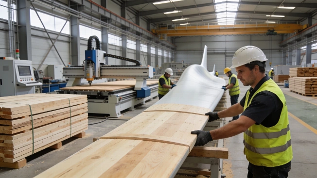 German Firm to Build World's First Wooden Wind Turbine Blade Factory in Navarra RUSSPAIN.com