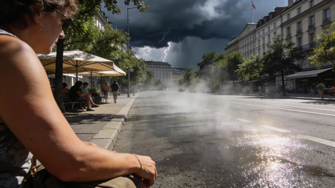 Record Heat and Violent Storms Hit Western Switzerland RUSSPAIN.com