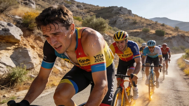Enric Mas Under Pressure as Vuelta a España 2026 Hits Pivotal Mountain Stage RUSSPAIN.com