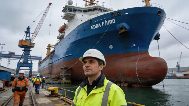 Asturias to launch the Edda Fjord, its largest offshore support vessel RUSSPAIN.com