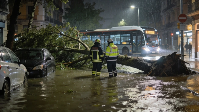 Valencia spared as record storm pounds Mediterranean just offshore RUSSPAIN.com
