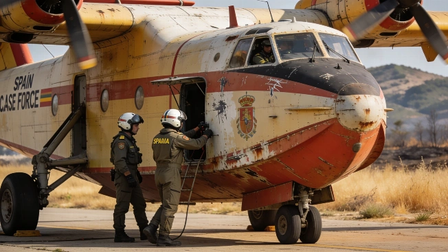 Spain’s Firefighting Aircraft Fleet Faces Delays in Modernization RUSSPAIN.com