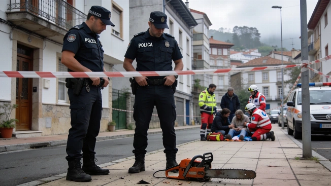 Chainsaw Attack in Getxo Leaves Several Injured, Police Investigate RUSSPAIN.com