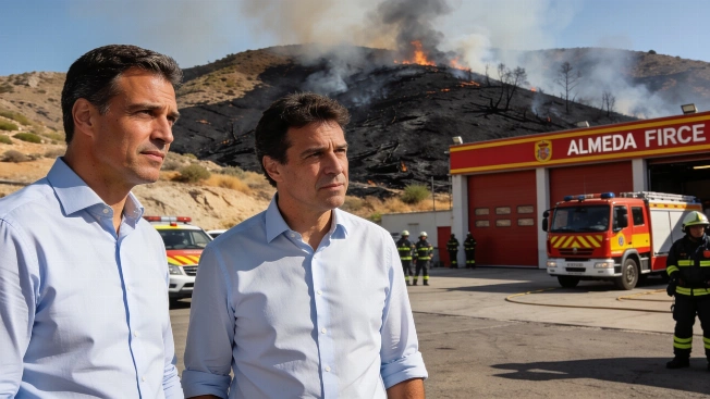 Sánchez and Moreno Show United Front on Climate After Deadly Almería Fire RUSSPAIN.com
