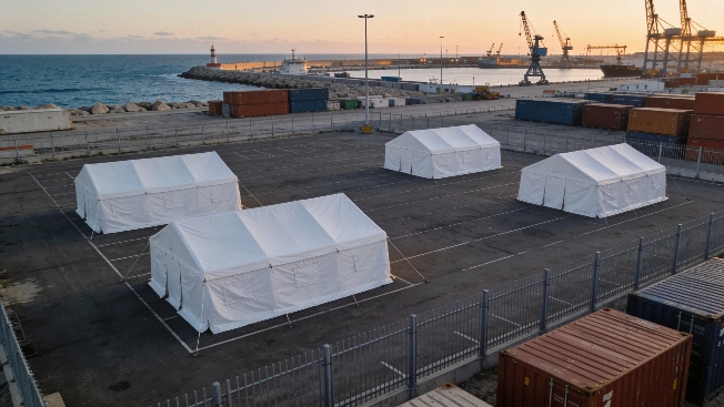Spanish Government Seizes Ceuta Port to House Over One Thousand Migrants RUSSPAIN.com