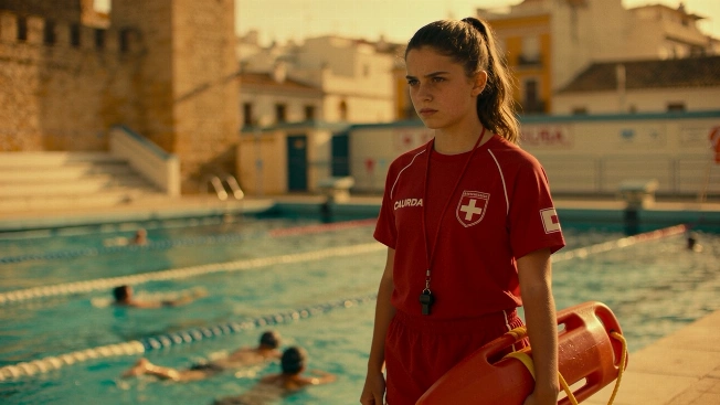 At 17, Claudia Márquez Takes on Lifeguard Duties in Cáceres RUSSPAIN.com