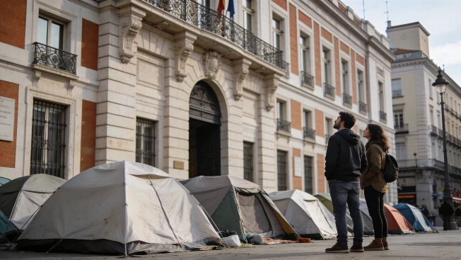 Madrid court blocks immediate eviction of Sol camp RUSSPAIN.com