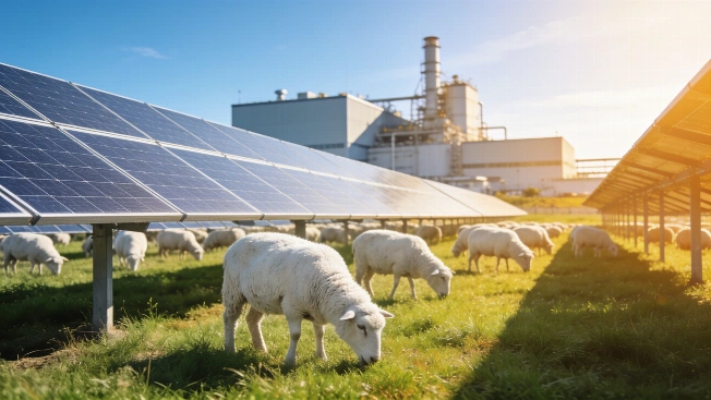 Volkswagen Turns to Sheep to Maintain Massive Solar Park in Poland RUSSPAIN.com