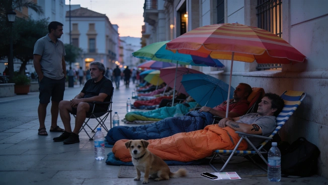 Arde Bogotá fans turn a ticket queue into an overnight vigil in Cartagena RUSSPAIN.com