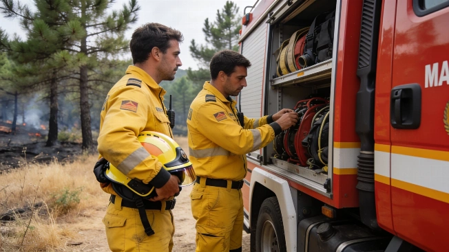 Madrid Forest Firefighters Secure 20% Pay Rise After Year-Long Strike RUSSPAIN.com