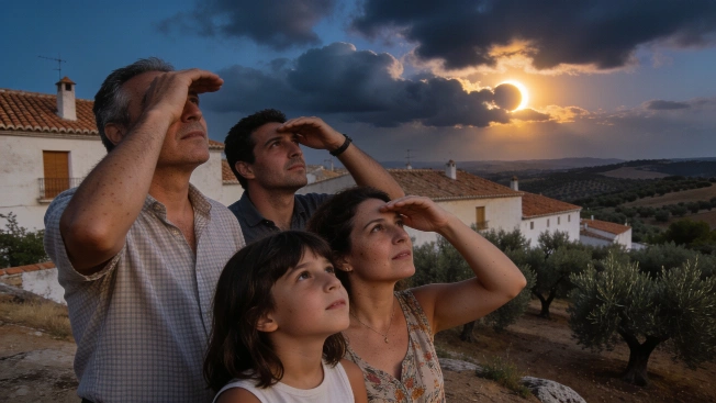 Cloud Cover Forecast for Eclipse: Where Skies Will Be Clear in Spain RUSSPAIN.com